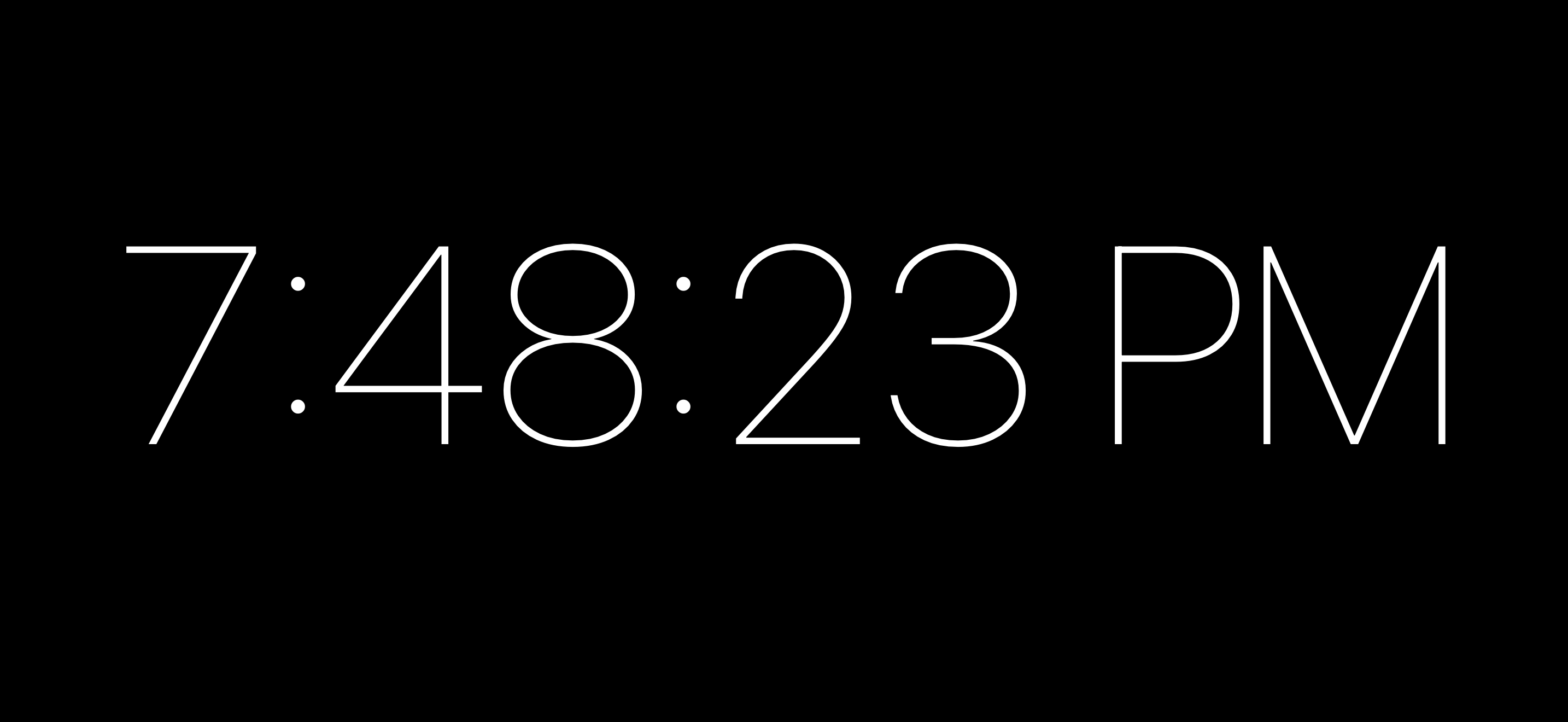 ZenClock screenshot 2